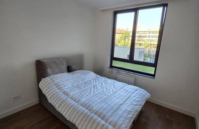 Alquiler de un elegante apartamento de 2 habitaciones, 55 m², BW Quartet Residence, Belgrado, Serbia